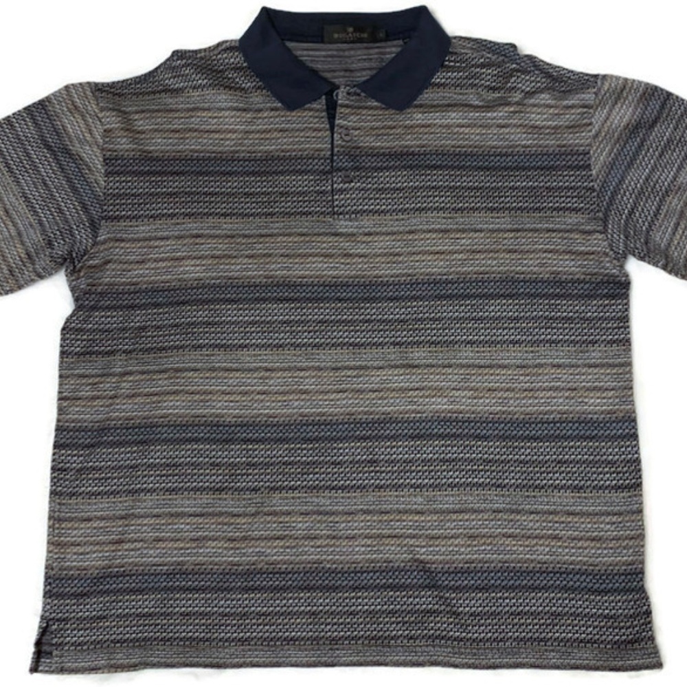 Bugatchi Uomo Polo Men's Large Shirt